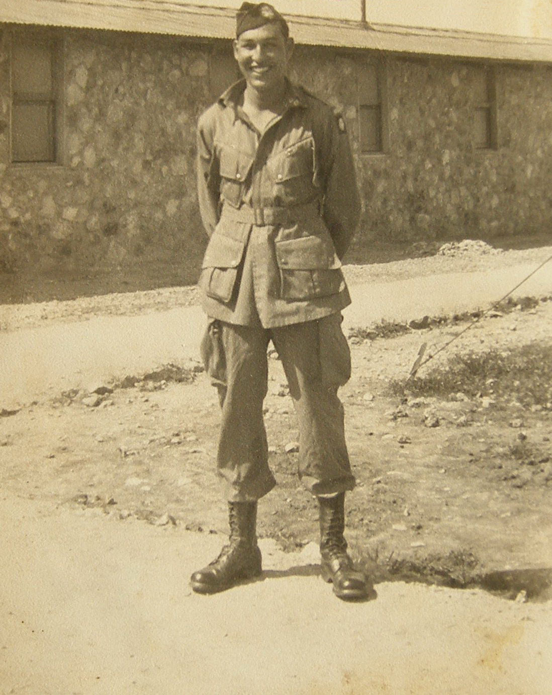Sergeant Leo Figueroa of D company